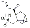 (N-CROTONYL)-(2R)-BORNANE-10,2-SULTARM Struktur