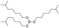 Triisooctyl borate Struktur