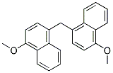 bis(1-methoxynaphthalen-4-yl)methane Struktur