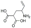 3-AMINOPENT-4-ENE-1,1-DICARBOXYLIC ACID Struktur