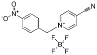 4-CYANO-1-(4-NITROBENZYL)PYRIDINIUM TETRAFLUOROBORATE, TECH Struktur