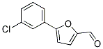 5-(3-CHLOROPHENYL)-2-FURALDEHYDE, TECH Struktur