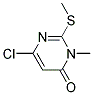 6-CHLORO-3-METHYL-2-(METHYLTHIO)-3,4-DIHYDROPYRIMIDIN-4-ONE, TECH Struktur