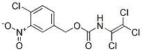 4-CHLORO-3-NITROBENZYL N-(1,2,2-TRICHLOROVINYL)CARBAMATE, TECH Struktur