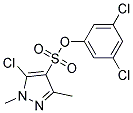 3,5-DICHLOROPHENYL 5-CHLORO-1,3-DIMETHYL-1H-PYRAZOLE-4-SULFONATE, TECH Struktur