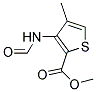 METHYL 3-FORMYLAMINO-4-METHYLTHIOPHENE-2-CARBOXYLATE, TECH Struktur