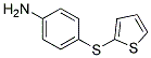 4-(2-THIENYLTHIO)ANILINE, TECH Struktur