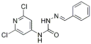 N1-(2,6-DICHLORO-4-PYRIDYL)-2-BENZYLIDENEHYDRAZINE-1-CARBOXAMIDE, TECH Struktur