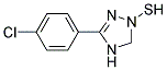 5-(4-CHLOROPHENYL)-4H-1,2,4-TRIAZOLE-2-THIOL Struktur