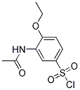 3-ACETAMIDO-4-ETHOXY-BENZENESULFONYL CHLORIDE Struktur