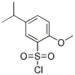 5-ISOPROPY-2-METHOXY-BENZENESULFONYL CHLORIDE Struktur