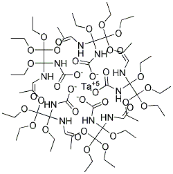 TANTALUM(V) TETRAETHOXYDIMETHYLAMIDOETHOXIDE/ 99.99% Struktur