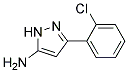 5-AMINO-3-(2-CHLOROPHENYL)PYRAZOLE Struktur