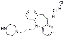 5-(3-PIPERAZIN-1-YL-PROPYL)-5H-DIBENZO-[B,F]AZEPINE DIHYDROCHLORIDE Struktur