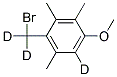 4-METHOXY-2,3,6-TRIMETHYLBENZYL BROMIDE-D3 Struktur