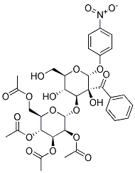 4-NITROPHENYL 2-BENZOYL-3-O-(2',3',4',6'-TETRA-O-ACETYL-A-D-MANNOPYRANOSYL)-A-D-MANNOPYRANOSIDE Struktur