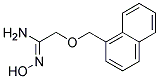 NAPHTHALENE-4-METHOXY-1-ACETAMIDE OXIME Struktur