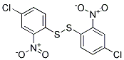 DI(4-CHLORO-2-NITROPHENYL) DISULPHIDE Struktur