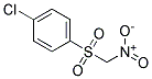 4-CHLOROPHENYLSULPHONYLNITROMETHAN Struktur