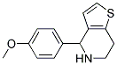 4-(4-METHOXYPHENYL)-4,5,6,7-TETRAHYDROTHIENO[3,2-C]PYRIDINE, TECH. Struktur