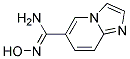 N'-HYDROXYIMIDAZO[1,2-A]PYRIDINE-6-CARBOXIMIDAMID Struktur