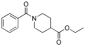 ETHYL 1-BENZOYLPIPERIDINE-4-CARBOXYLAT Struktur