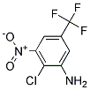 3-AMINO-4-CHLORO-5-NITROBENZOTRIFLUORID Struktur