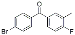 4-BROMO-4'-FLUORO-3'-METHYLBENZOPHENON Struktur