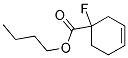 BUTYL 1-FLUOROCYCLOHEX-3-ENCARBOXYLAT Struktur