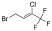 4-BROMO-2-CHLORO-1,1,1-TRIFLUOROBUT-2-EN Struktur