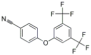 4-[3,5-BIS(TRIFLUOROMETHYL)PHENOXY]BENZONITRILE 95+% Struktur