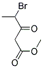 METHYL 4-BROMO-3-OXOPENTANOATE Struktur