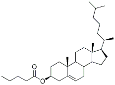 cholest-5-en-3beta-yl valerate  Struktur