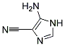 5-amino-1H-imidazole-4-carbonitrile  Struktur