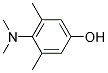 4-(dimethylamino)-3,5-xylenol Struktur