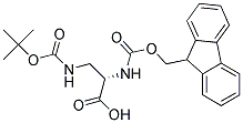 Fmoc-3-(Boc-amino)-L-alanine  Struktur