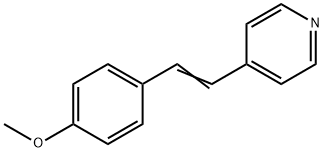 (E)-4-(4-Methoxystyryl)pyridine Struktur