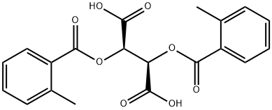 Di-o-toluoyl-L-tartaric acid Struktur