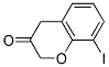 8-Iodo-3-chromanone Struktur