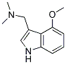 4-Methoxygramine Struktur
