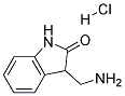 3-Aminomethyl-1,3-dihydro-indol-2-one HYDROCHLORIDE Struktur