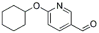 6-Cyclohexyloxy-pyridine-3-carbaldehyde Struktur