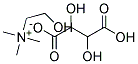 D(-)Choline Bitartrate Struktur