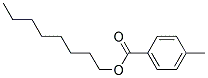 N-Octyl P-Methyl-Benzoate Struktur