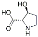 DL-Trans-Hydroxyproline Struktur