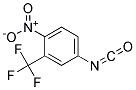 4-Nitro-3-(trifloromethyl)phenyl isocyanate Struktur