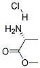 D-Alanina methyl ester hydrochloride Struktur