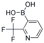 2-(Trifluoromethyl)pyridine-3-boronic acid Struktur