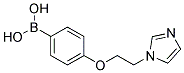 4-[2-(1H-Imidazol-1-yl)ethoxy]benzeneboronic acid Struktur