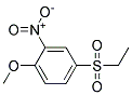 4-(Ethylsulphonyl)-2-nitroanisole Struktur